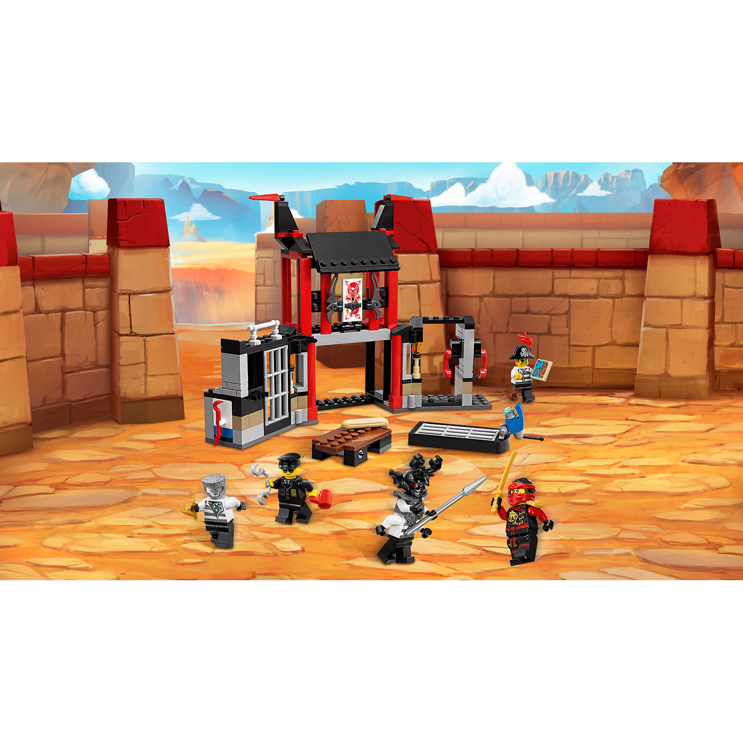 Lego Ninjago. Побег из тюрьмы Криптариум  